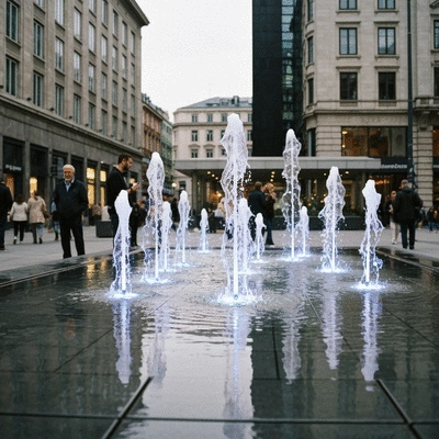 Worker installing Big Foot support system on a flat roof, showing easy, no-drill setup