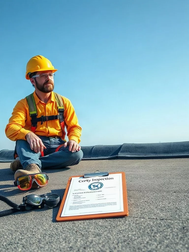 Sécurité et certifications toiture plate