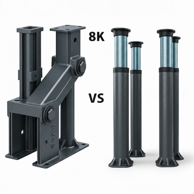 Comparaison des supports Big Foot