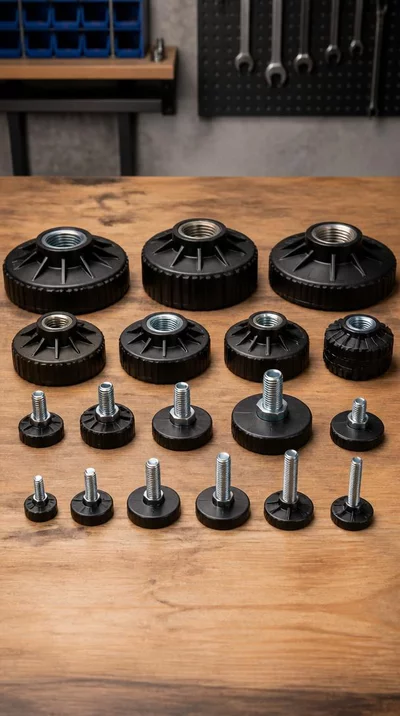 Different types of Big Foot accessories for various applications