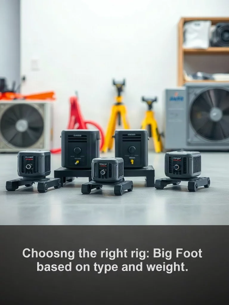 Choisir un modèle Big Foot
