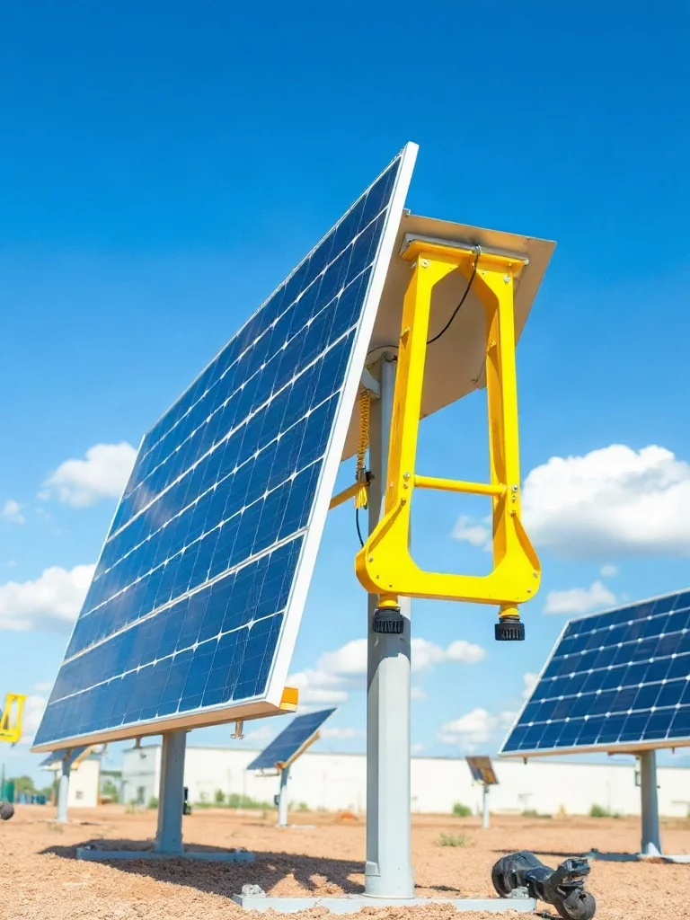 Stabilisation des panneaux solaires Big Foot