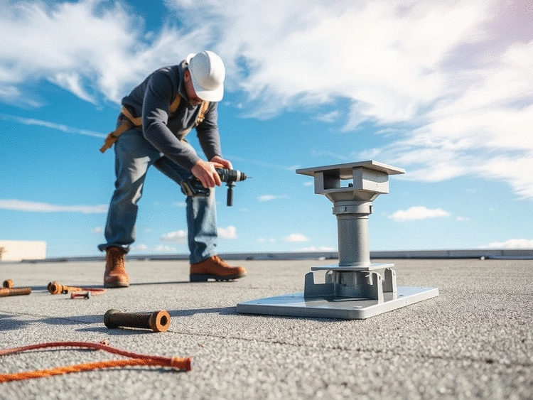 Guide complet pour installer un support Big Foot sur toiture plate